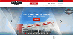Desktop Screenshot of portlandstreethonda.com
